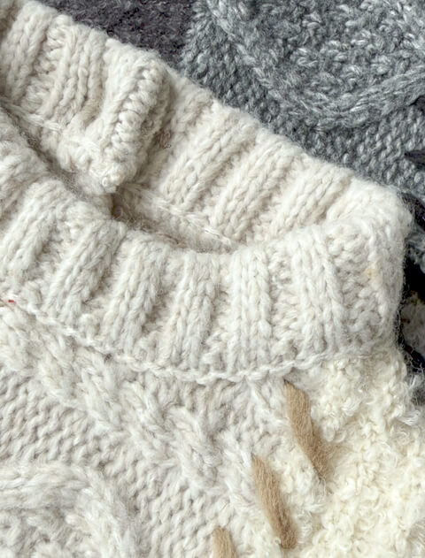 パッチワークニット犬服ブランドのドッグデプト/DOG DEPT