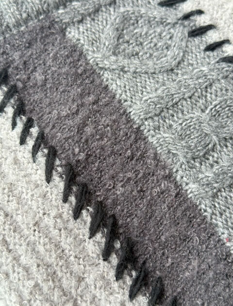 パッチワークニット犬服ブランドのドッグデプト/DOG DEPT