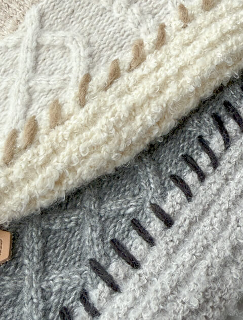 パッチワークニット犬服ブランドのドッグデプト/DOG DEPT