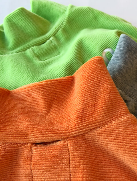 ストレッチコーデュロイロンパース 犬服ブランドのドッグデプト/DOG DEPT