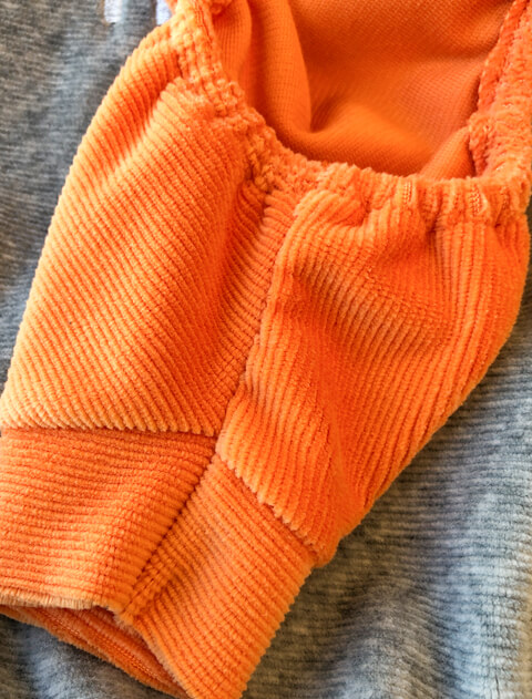 ストレッチコーデュロイロンパース 犬服ブランドのドッグデプト/DOG DEPT