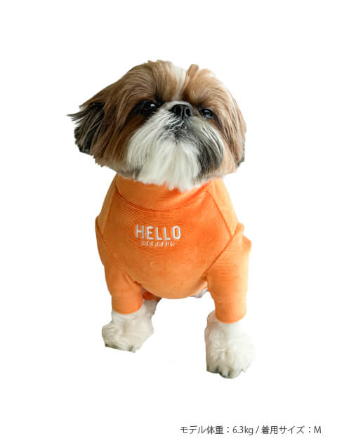 ストレッチコーデュロイロンパース 犬服ブランドのドッグデプト/DOG DEPT