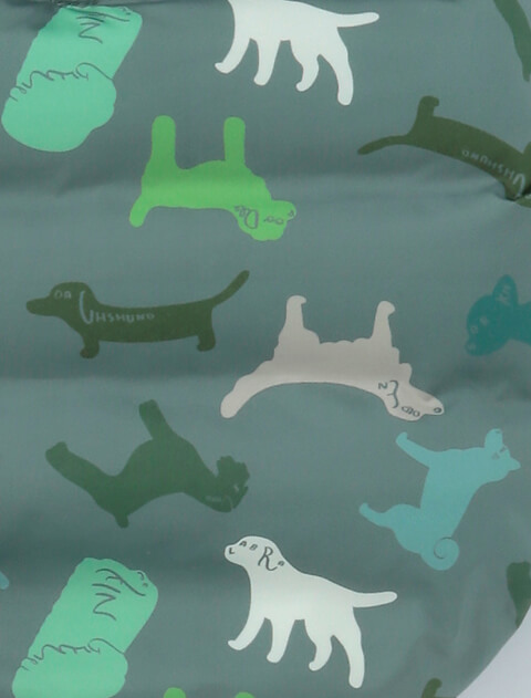 シルエットドッグエアーダウン犬服ブランドのドッグデプト/DOG DEPT