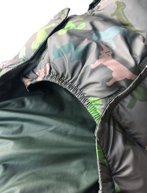 シルエットドッグエアーダウン犬服ブランドのドッグデプト/DOG DEPT