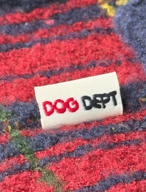 チェックカーデ犬服ブランドのドッグデプト/DOG DEPT
