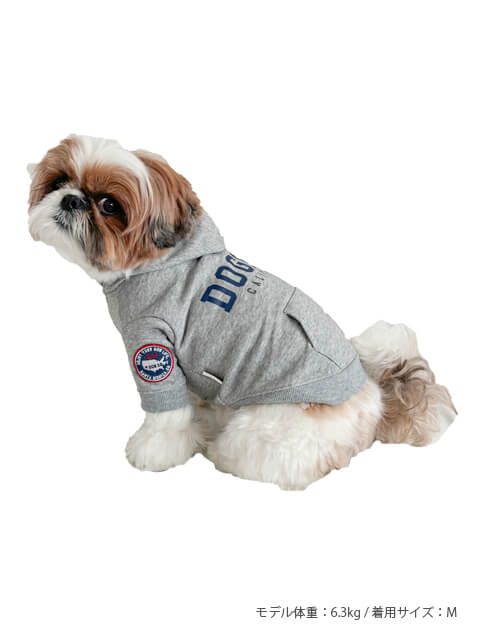 クラシックロゴボタンパーカー犬服ブランドのドッグデプト/DOG DEPT