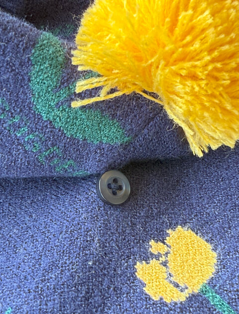 チューリップジャガードニット犬服ブランドのドッグデプト/DOG DEPT