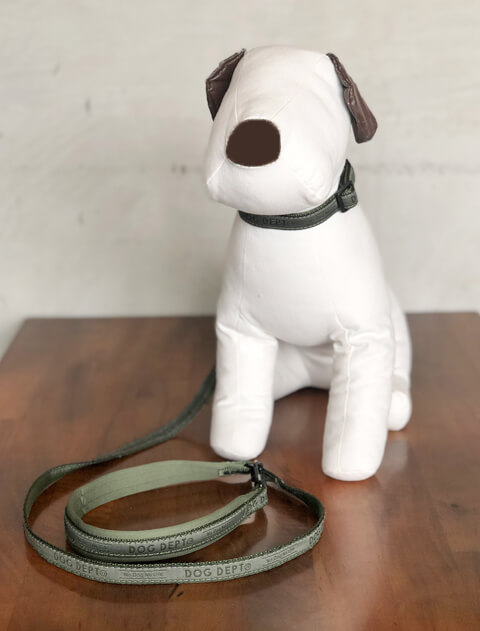 ジャガードロゴ　カラー&リード ブランドのドッグデプト/DOG DEPT