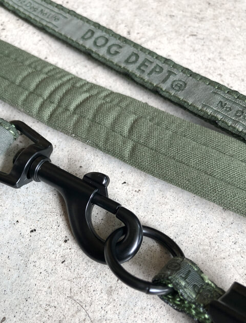 ジャガードロゴ　ソフトハーネス&リード ブランドのドッグデプト/DOG DEPT