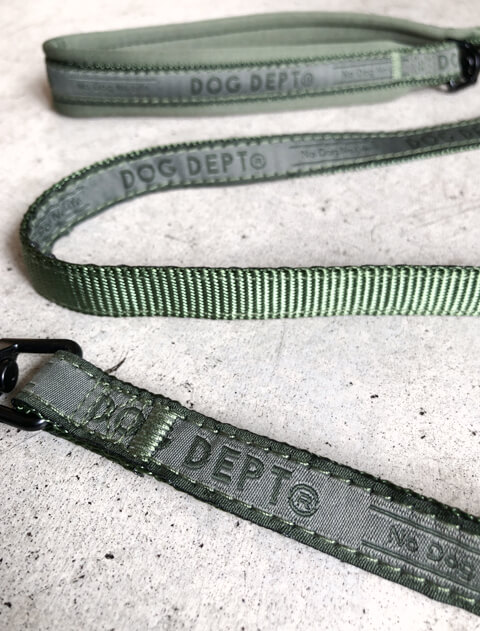 ジャガードロゴ　ソフトハーネス&リード ブランドのドッグデプト/DOG DEPT