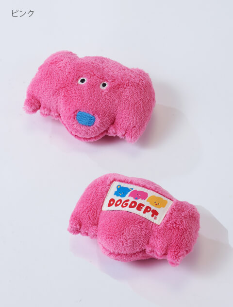 DOG DEPT. ドッグデプト ペットハウス ピンク DOG GOODS】NO!NO!DOG ふわふわトイ