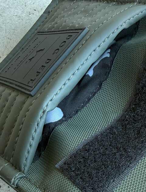 ポリ×PU 切り替えマナーポーチ ブランドのドッグデプト/DOG DEPT