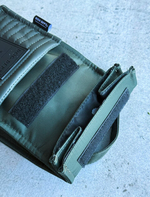 ポリ×PU 切り替えマナーポーチ ブランドのドッグデプト/DOG DEPT