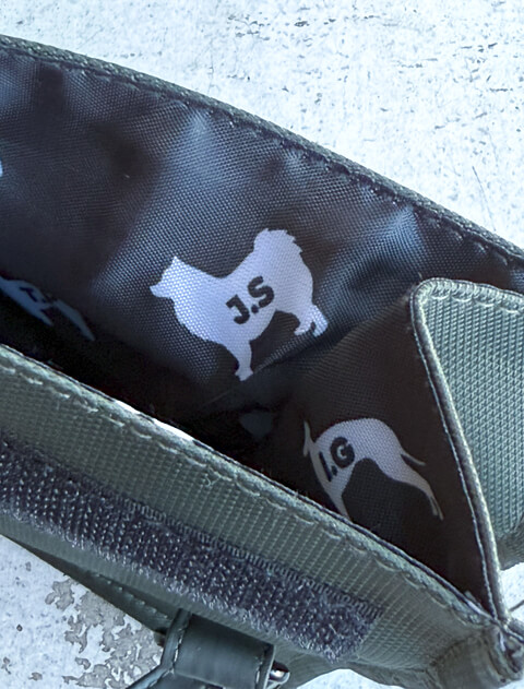 ポリ×PU 切り替えマナーポーチ ブランドのドッグデプト/DOG DEPT