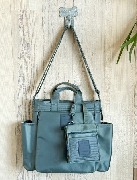 ポリ×PU 切り替えマナーポーチ ブランドのドッグデプト/DOG DEPT