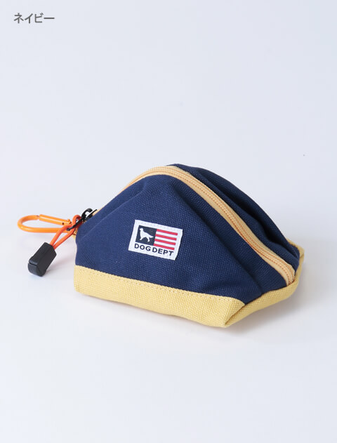 ポリキャンバスマナーポーチ ブランドのドッグデプト/DOG DEPT