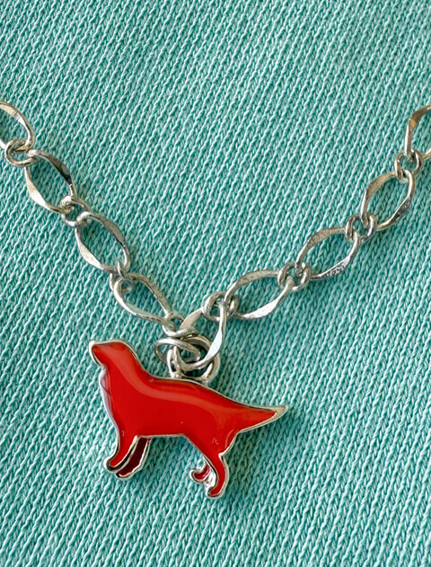 dogチャームネックレス ブランドのドッグデプト/DOG DEPT