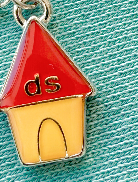 dogチャームネックレス ブランドのドッグデプト/DOG DEPT