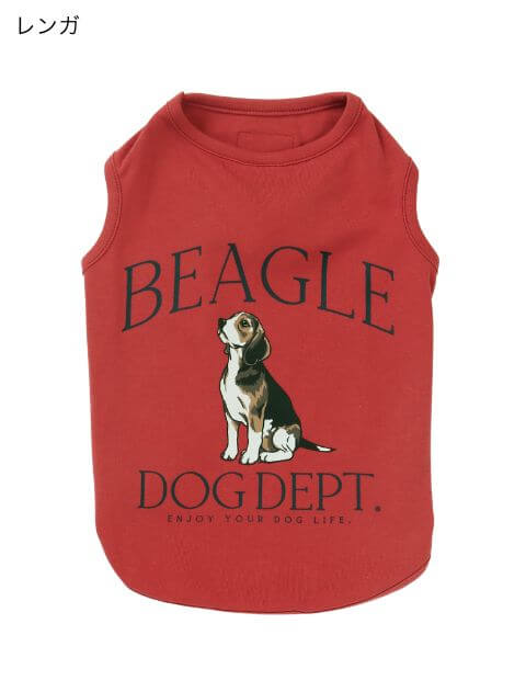 ビーグルノースリーブ犬服ブランドのドッグデプト/DOG DEPT