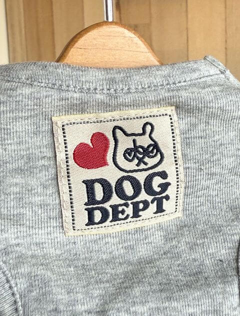ミニピンノースリーブ犬服ブランドのドッグデプト/DOG DEPT