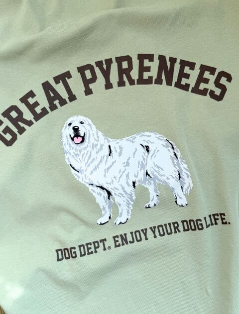 グレートピレニーズノースリーブ犬服ブランドのドッグデプト/DOG DEPT