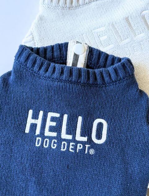 ドッキングニットレイヤー犬服ブランドのドッグデプト/DOG DEPT