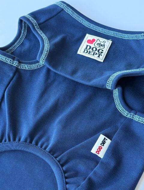 配色ステッチペア犬服ブランドのドッグデプト/DOG DEPT
