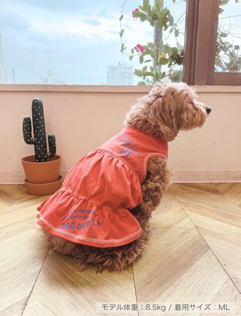 犬服 / ドッグウェア】配色ステッチペア / DOG DEPT