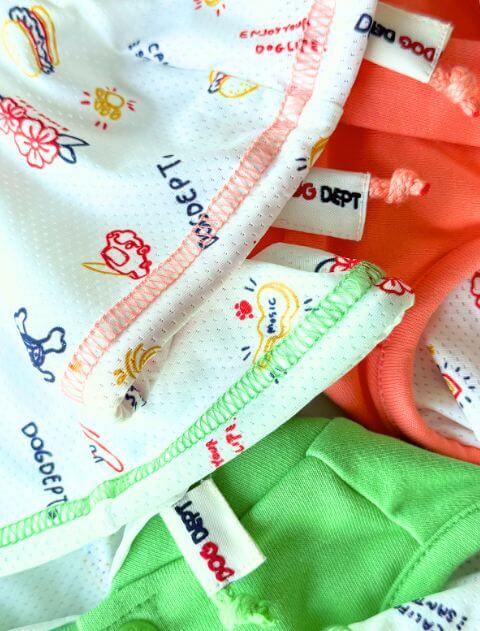 レイヤーボタンパーカー犬服ブランドのドッグデプト/DOG DEPT