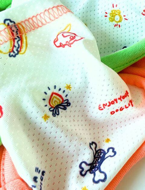 レイヤーボタンパーカー犬服ブランドのドッグデプト/DOG DEPT