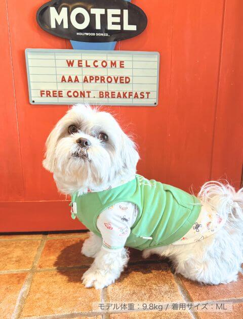 レイヤーボタンパーカー犬服ブランドのドッグデプト/DOG DEPT