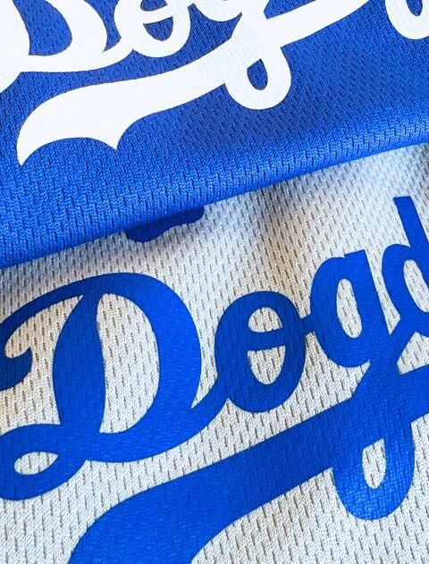 スポーツロゴ　スウェットパーカー 犬服ブランドのドッグデプト/DOG DEPT