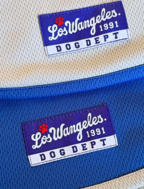 スポーツロゴ　スウェットパーカー 犬服ブランドのドッグデプト/DOG DEPT