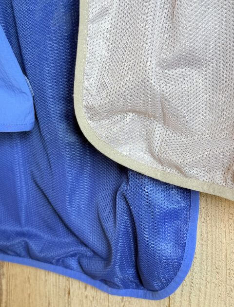 UVプリントロゴレインコート  犬服ブランドのドッグデプト/DOG DEPT