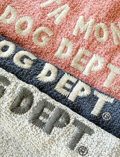 レイヤーノースリーブ犬服ブランドのドッグデプト/DOG DEPT