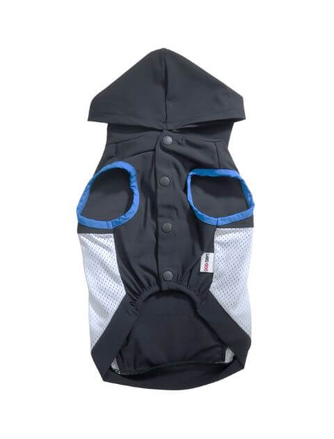 DOG DEPT スナップボタンパーカーS 犬服 / ドッグウェア】切り替えボタンパーカー / DOG DEPT