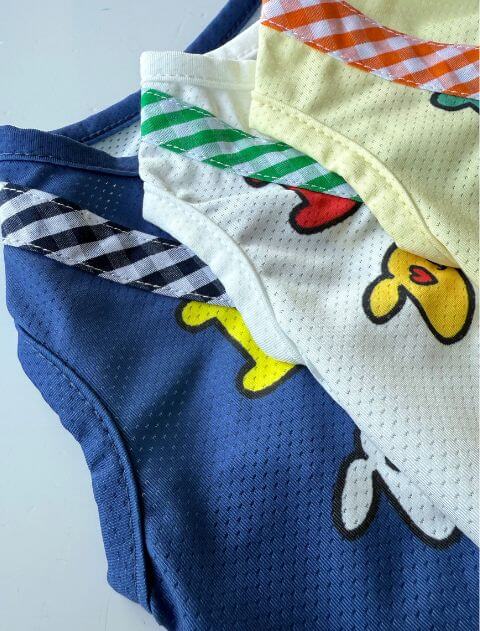 ポシェット付きノースリーブ 犬服ブランドのドッグデプト/DOG DEPT