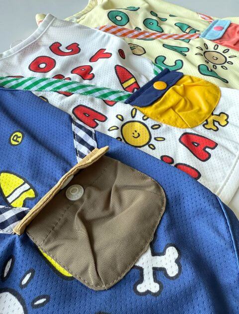 ポシェット付きノースリーブ 犬服ブランドのドッグデプト/DOG DEPT