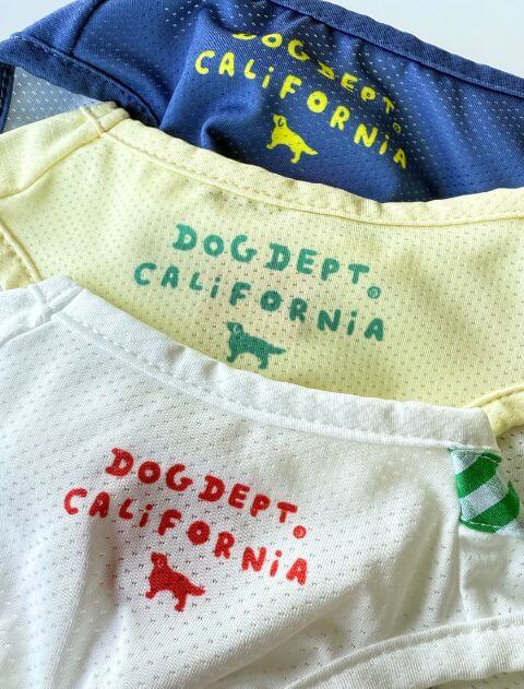 ポシェット付きノースリーブ 犬服ブランドのドッグデプト/DOG DEPT