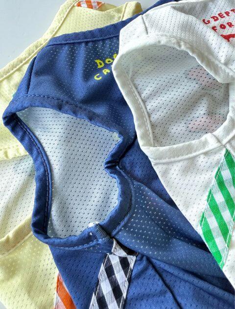 ポシェット付きノースリーブ 犬服ブランドのドッグデプト/DOG DEPT