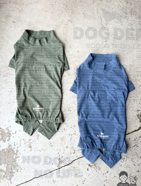 【DOG WEAR】接触冷感プリントロンパース