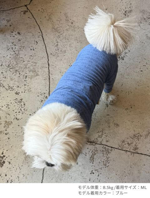 接触冷感プリントロンパース犬服ブランドのドッグデプト/DOG DEPT