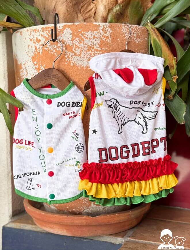 【DOG WEAR】グラフィティメッシュペア