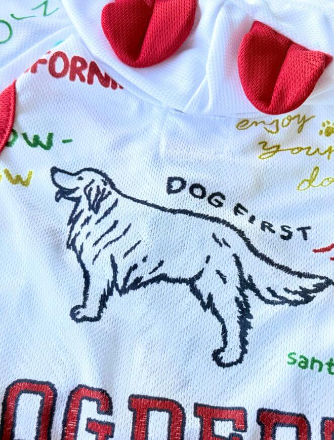 グラフィティメッシュペア 犬服ブランドのドッグデプト/DOG DEPT