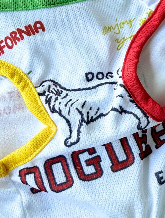 グラフィティメッシュペア 犬服ブランドのドッグデプト/DOG DEPT
