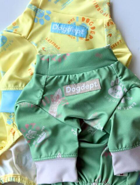 SANTAMONICAロゴロンパース犬服ブランドのドッグデプト/DOG DEPT