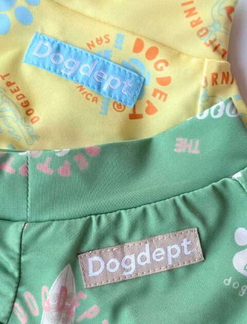 SANTAMONICAロゴロンパース犬服ブランドのドッグデプト/DOG DEPT