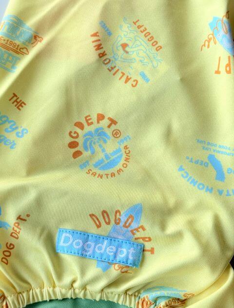 SANTAMONICAロゴロンパース犬服ブランドのドッグデプト/DOG DEPT
