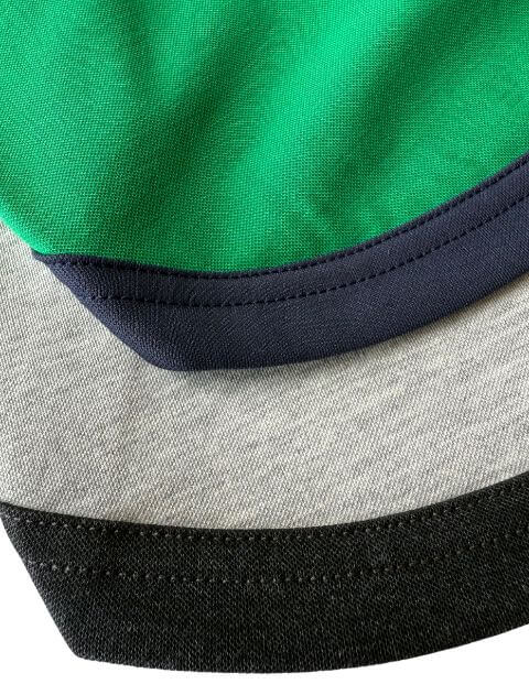 ロゴプリントリンガークールTシャツ 犬服ブランドのドッグデプト/DOG DEPT