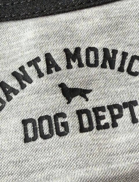 犬服 / ドッグウェア】ロゴプリントリンガークールTシャツ / DOG